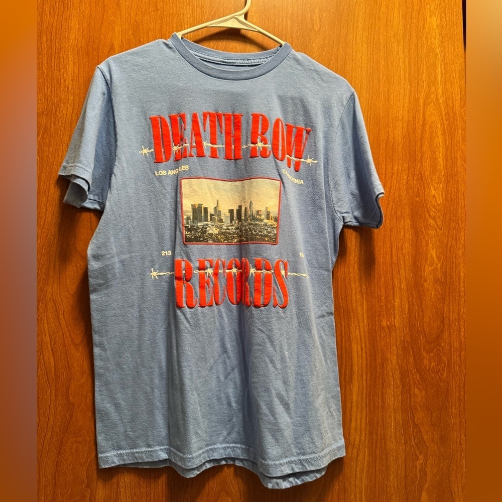 Ripple Junction Light Blue Death Row Records Tee